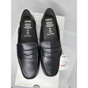 New Geox RESPIRA New Fast Moccasin Loafers Italian Breathable Antishock 38 5.5